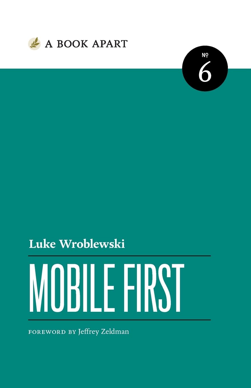 Cover of Mobile First by Luke Wroblewski