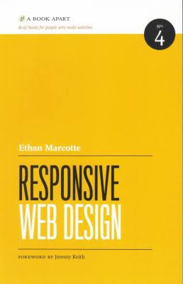 Cover of Responsive Web Design by Ethan Marcotte