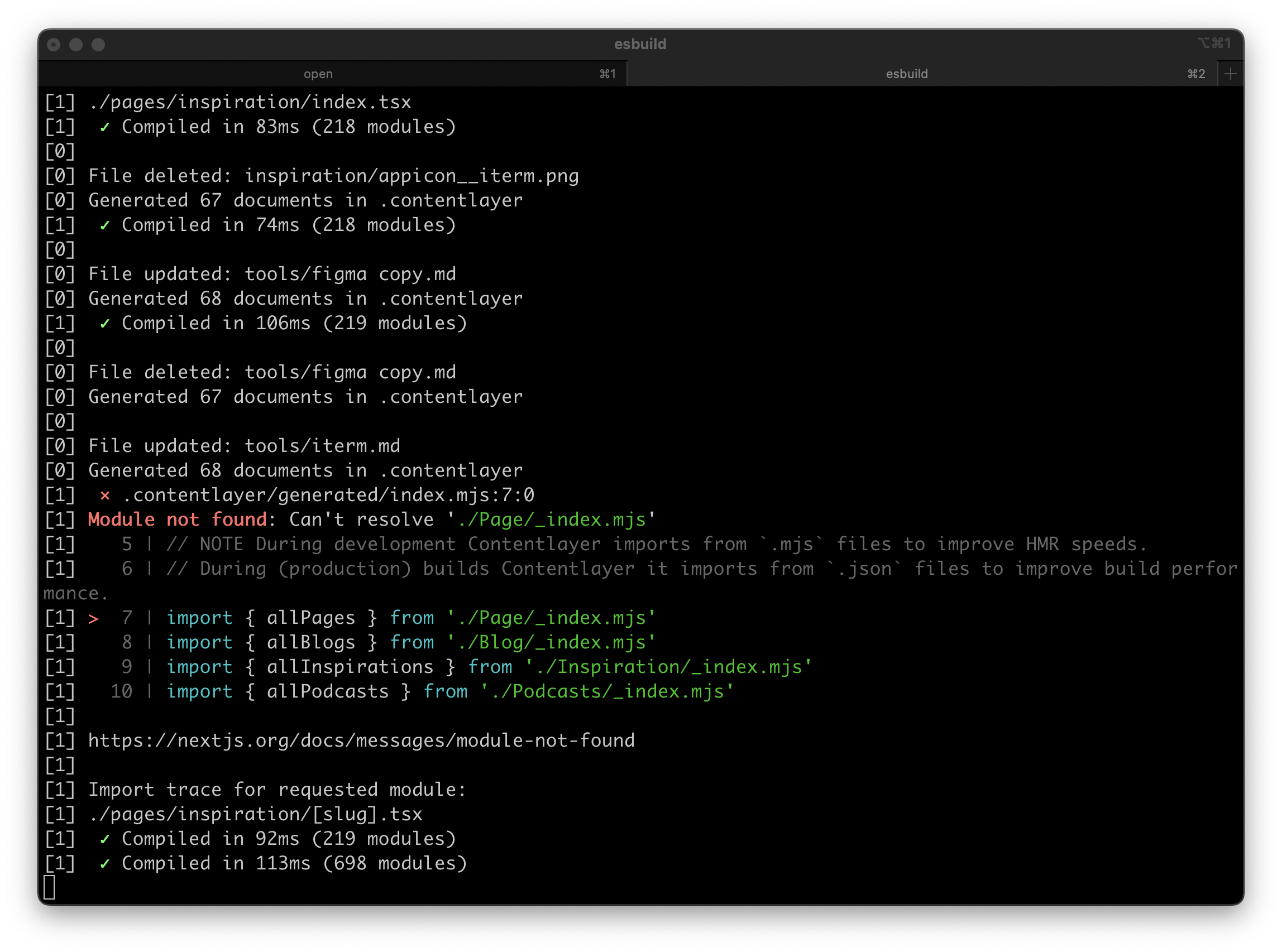 iTerm - Screenshot