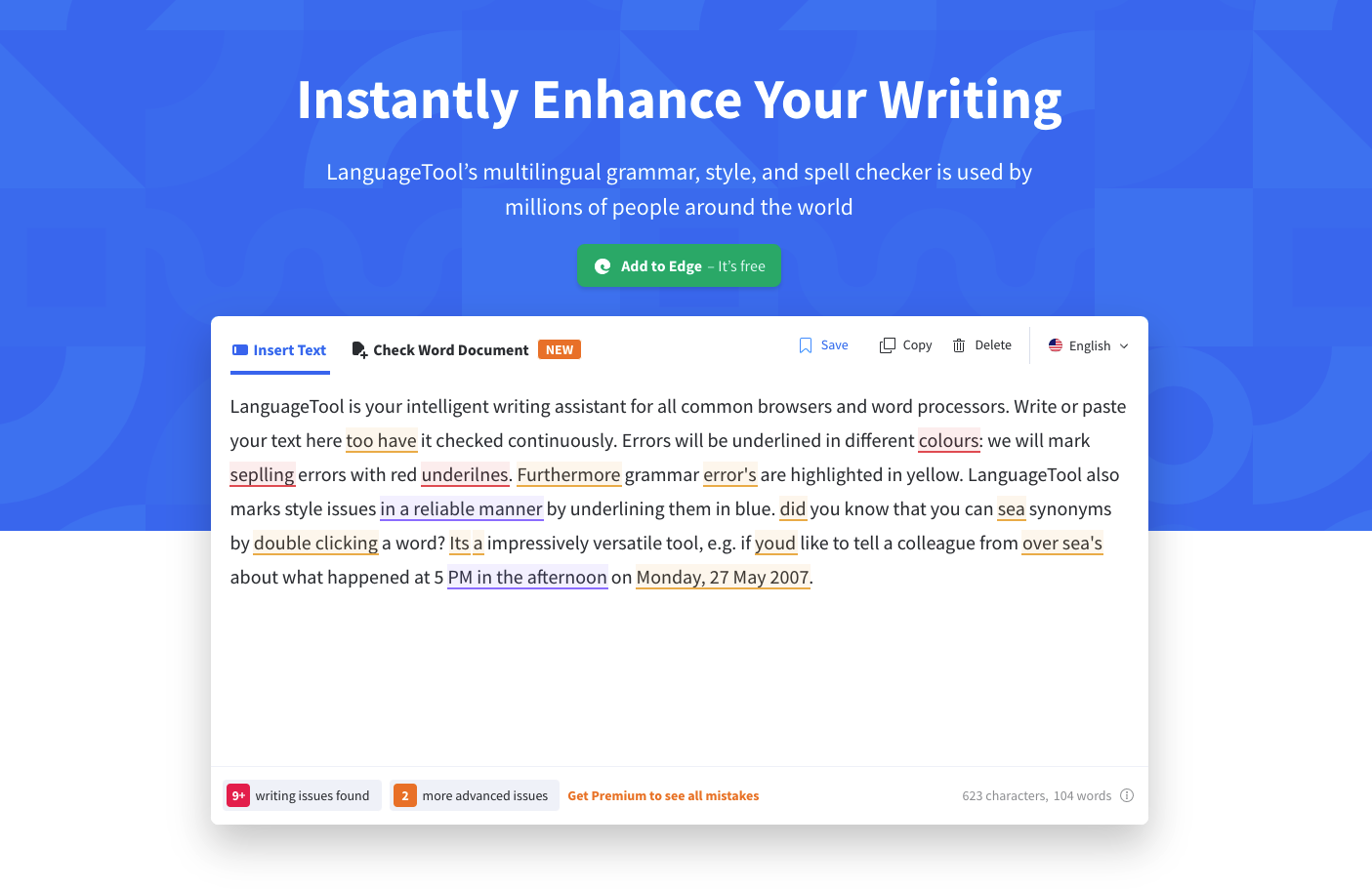 LanguageTool (site overview)