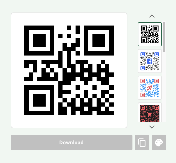 QR Code Generator (site overview)